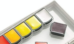 Mijello Mission Gold Class Pans Set 24 Colors Watercolor Unique MPW-2024 Assortd