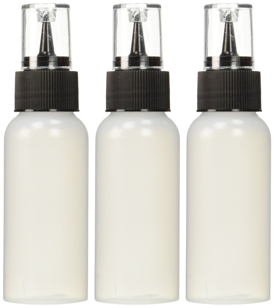 DecoArt Empty Squeeze Writer Bottles 3/Pkg-2 Ounces, Plastic