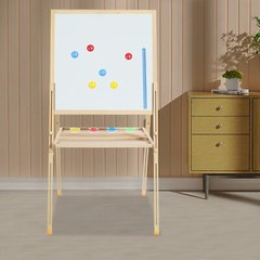 Wooden Art Easel Studio H-Frame Easel Holds Canvas Beechwood Artists Easel