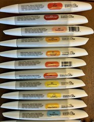 BRAND NEW Nuvo Alcohol Markers Lot Of 33 two sided for art, coloring, crafts