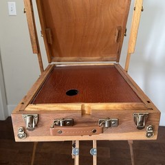 Blick by Jullian Full Size French Box Easel Wood Plein Air Painting Easel