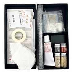 Kintsugi Tableware Repair Kit Gold & Silver Powder Easy-to-use starter kit Japan