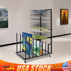 Art Drying Painting Rack Artwork Display Art Canvas Storage Rack Storage Stand