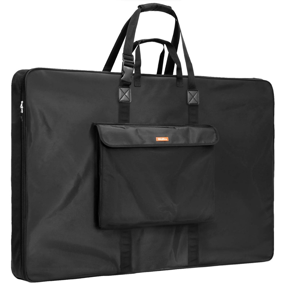 Nicpro Large Art Portfolio Bag 35 x 43 Inches 35 x 43 inches, 35 x 43