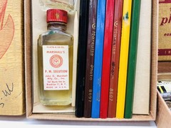 Vintage Marshalls PHOTO-OIL Colors Hobby Set Inserts USA PAINTING B&W Tinting