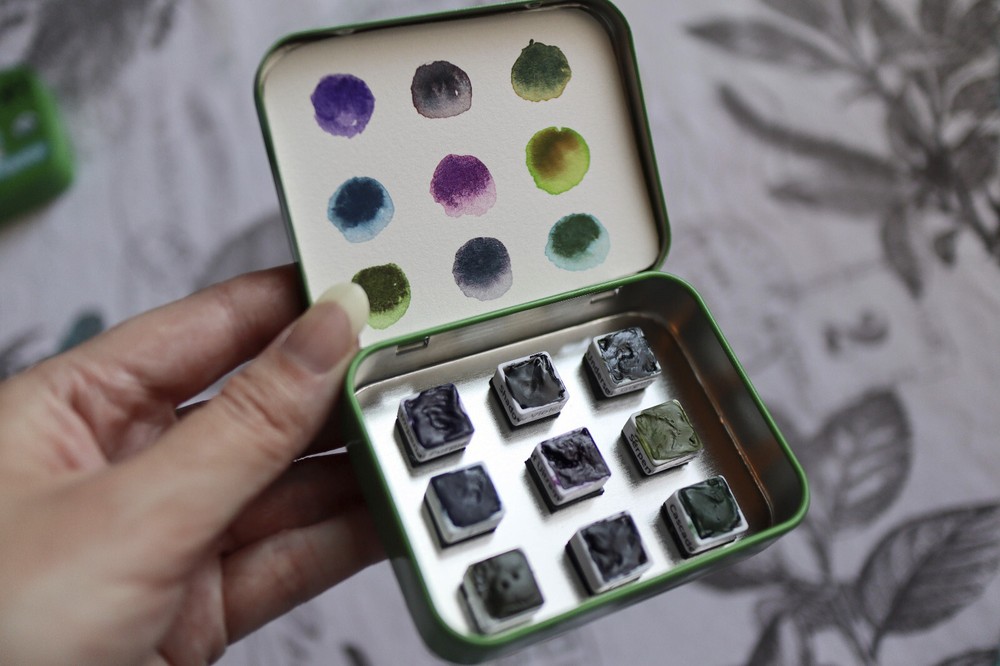 Color Shifting – Daniel Smith Watercolor Set of 9
