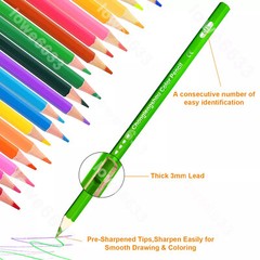 120 PCS Oil Based Classic Color Colored Pencils Drawing Set Artist Painting Gift