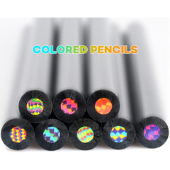 8 Colors Rainbow Pencil Multicolor Drawing Children Party Bag Fillers Art