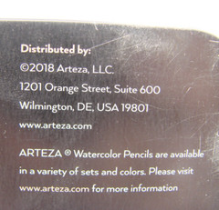 NEW Arteza Set 72 Watercolor Pencils Expert Artist Quality Rich Vibrant w/ Case