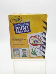 Crayola Washable Paint Brush Pens 40 Brushes/8 Colors, New
