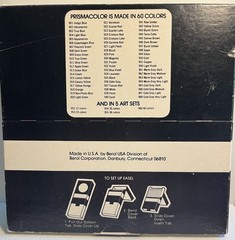 Vintage Berol Prismacolor Set Of 24 Thick Lead Colored Pencils