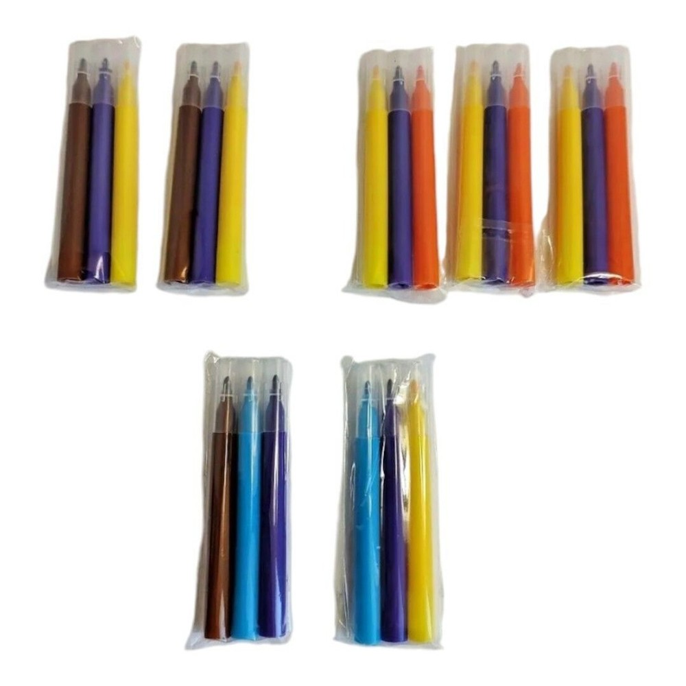 Lot of 7 Arts Crafts Marker Sets Fall Autumn Harvest Holiday Thanksgiving Party