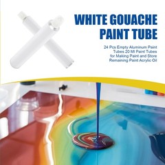 Paint Tubes 20 Ml for Making Paint and Store Remaining Paint Acrylic Oil N1K8