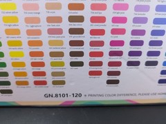 120 Colors Acrylic Paint Marker Set, Direct Liquid Ink, Soft Brush Tip Art Dr…