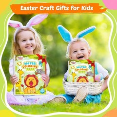 Enchanted Animal Watercolor Coloring Book – Mess-Free Fun for Kids Ages 3-8
