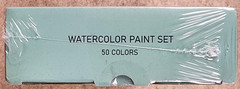 NicPro 50 Colors Watercolor Paint Set in Gift Box NEW SEALED-Perfect Gift