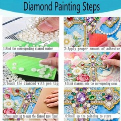 Peacock Special Shaped Diamond Art Painting Kits for Adults, Peacock 5D Pearl ss