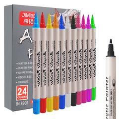 Multicolor Marker Pen Set – Waterproof Acrylic Paint Tips for Kids & DIY Crafts