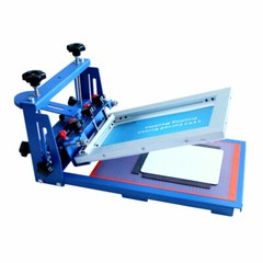 INTBUYING PCB Micro-Registration Screen Printing Press Machine Blue Color