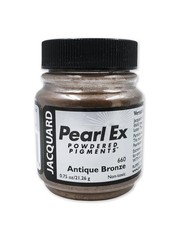 Jacquard Pearl Ex Pigment Powder 0 75 oz Antique Bronze Epoxy Resin Watercolor