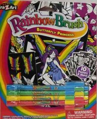Cra-Z-Art Rainbow Brush Butterfly Princess 10 Poster & More (LOC RM-8-1)
