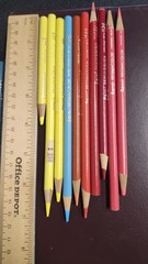 Vintage Berol Eagle Prismacolor Colored Pencils Lot of 10 USA Thick Lead Multi