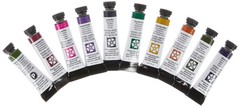 DANIEL SMITH Watercolor, 0.17 Fl Oz (Pack of 10), 10 Colori in Tubi Da 5ml