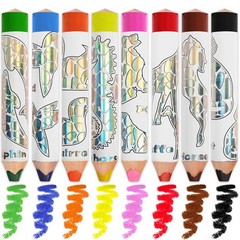 ThEast Stocking Stuffers for Kids, 8 Jumbo 1 Count (Pack of 8), White