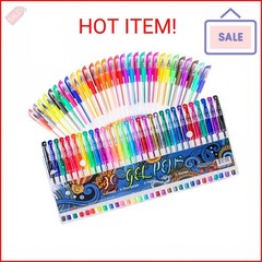 Aen Art Gel Pens for Adult Coloring Books, 30 Colors Fine Point Gel Marker Pen w