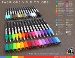 Non-Toxic Acrylic Paint Pens Quick Dry Multi-Surface