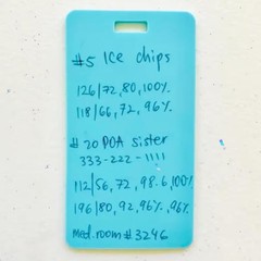 Erasable Badge Notes, Mini Erasable Whiteboard for ID Badge