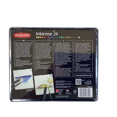 Derwent Inktense 24 Pencils & Staedtler Karat Aquarell 12 Watercolor Pencils
