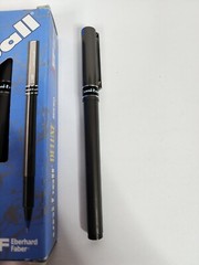 VTG uni-ball Deluxe Roller Ball Stick Waterproof Pen Blue Ink Micro Dozen 60027