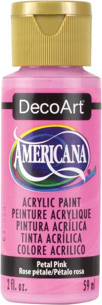 DecoArt Americana Acrylic Paint, 2-Ounce, Petal Pink