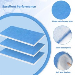 U0U 10 Pieces Paint Booth Filters,Portable Spray Booth Filter, Paint Booth Ex…