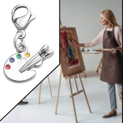 CHOORO Artist Palette Clip-on Charm Paint 18mm x 14mm,