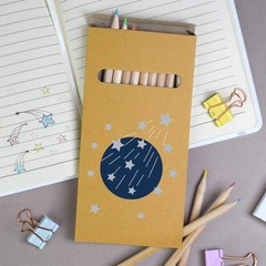 12 x ‘A Shooting Star’ Long 178mm Coloured Pencils / Pencil Set (PE00084625)