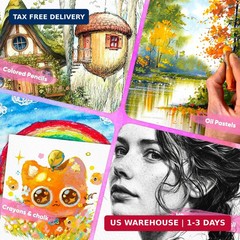 64 Sheets Watercolor Paper,5″x7″ Water Color Paper,Loose Drawing Paper Bulk | 14