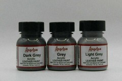 Angelus Acrylic Leather Paint Waterproof Sneaker Paint 1oz – 82 Colors Available