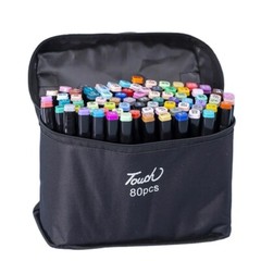 80/set Colors Markers Graphic Drawing Painting Alcohol Art Dual Tip Sketch Pens