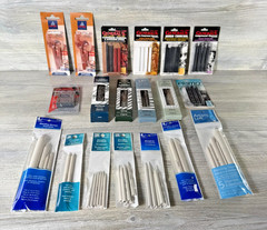 Lot Of 19 General’s Charcoals Graphites Conte Crayons Artist Hobby Supplies Art