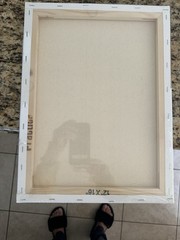 Pack of 16 Practica Stretched Cotton Canvas 12 X 16 NEW 16 Total