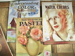 Walter Foster Art Books Painting How To Watercolor Pastels Oils Draw Lot of 7