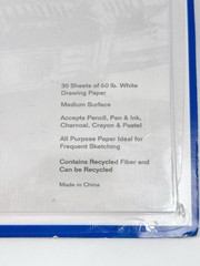 NOS Vintage Pro Art No. 3075 Deluxe Drawing Kit Set Pencil Paper Pad Smudge