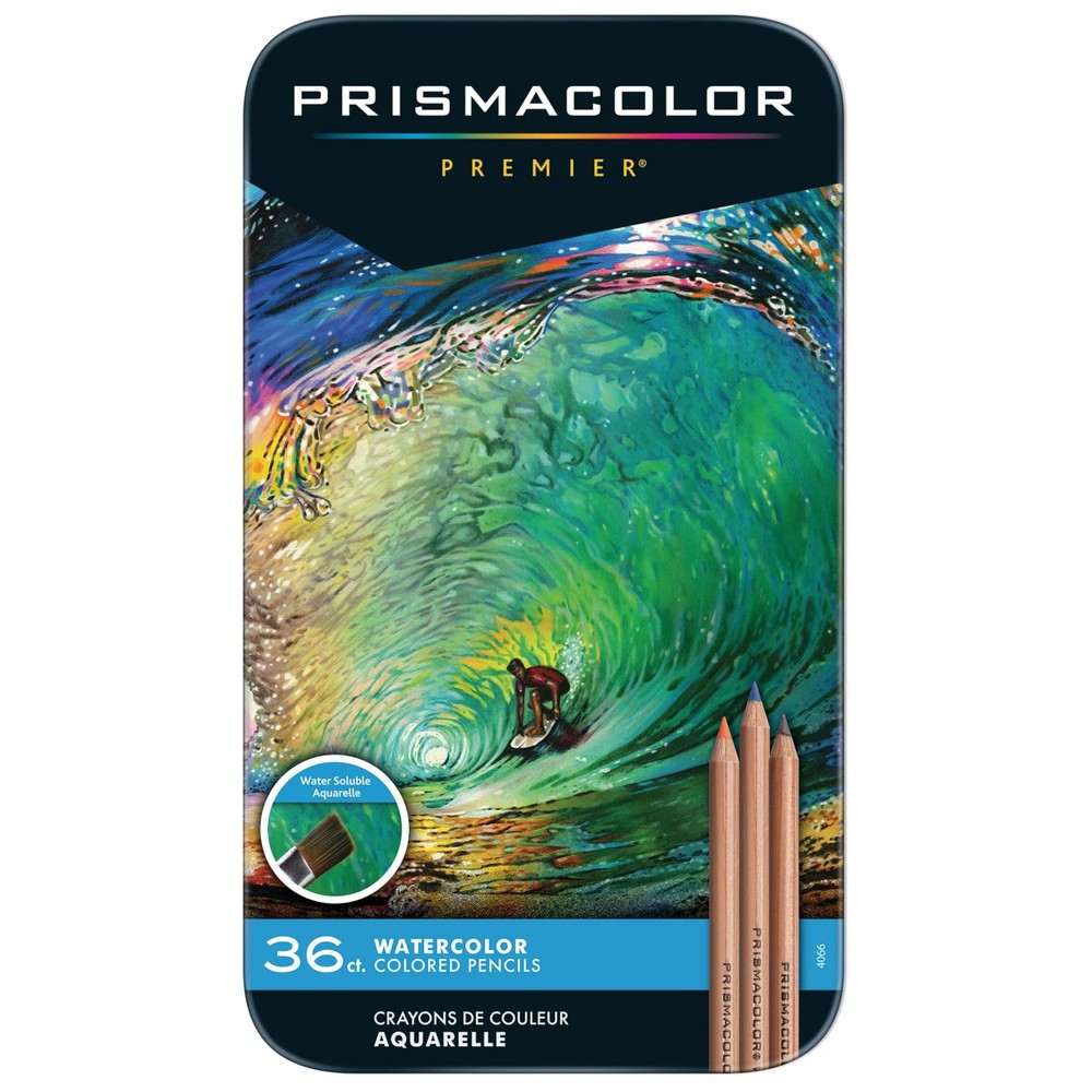 Prismacolor Premier Colored Pencils Water-Soluble Color Pencil Set Assorted