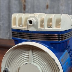 Badger Air-Brush Co. Oilless Diaphragm COMPRESSOR Mo. 180-1 Blue Airbrushing