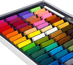 64 Color Artist Chalk Pastels Soft Pastel Set Art Supplies Painting Non Toxic