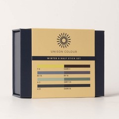 Unison Artists Soft Pastels Set Winter Colours Mini 8pc