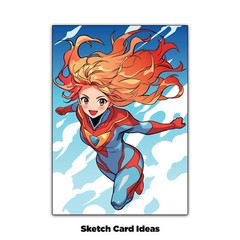 🎨 20 Packs – 18 PT Comic Artist Sketch Cards – Blank Trading/Sketch Cards Paper
