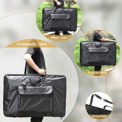 Premium Art Portfolio Case – 24″ x 36″ – Soft Sided – Foldable – Waterproof &…